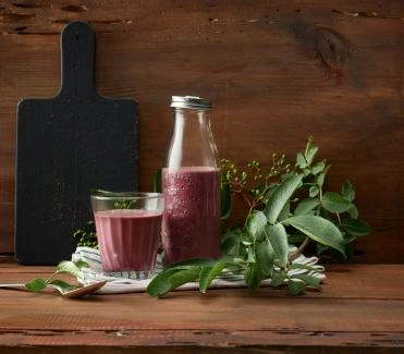 Apfel-Holunder-Smoothie